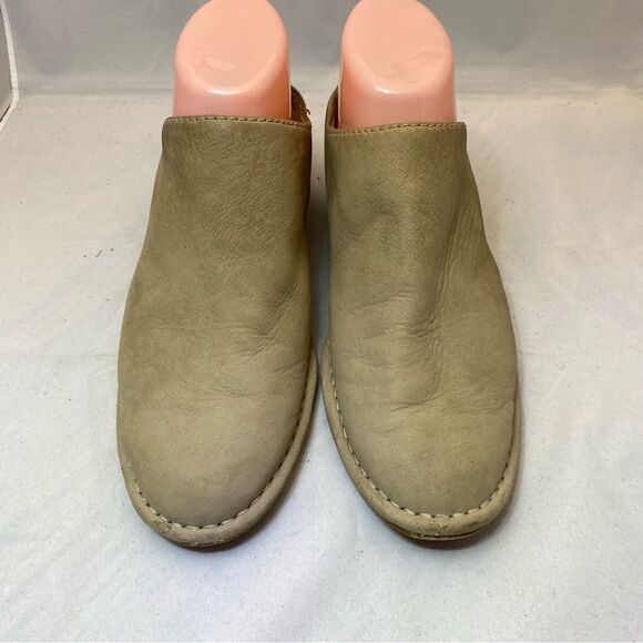 Clarks Spiced Isla Tan Block Heel Mules 10 - Picture 5 of 8